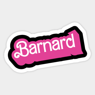 The Barbie Barnard Mashup Sticker